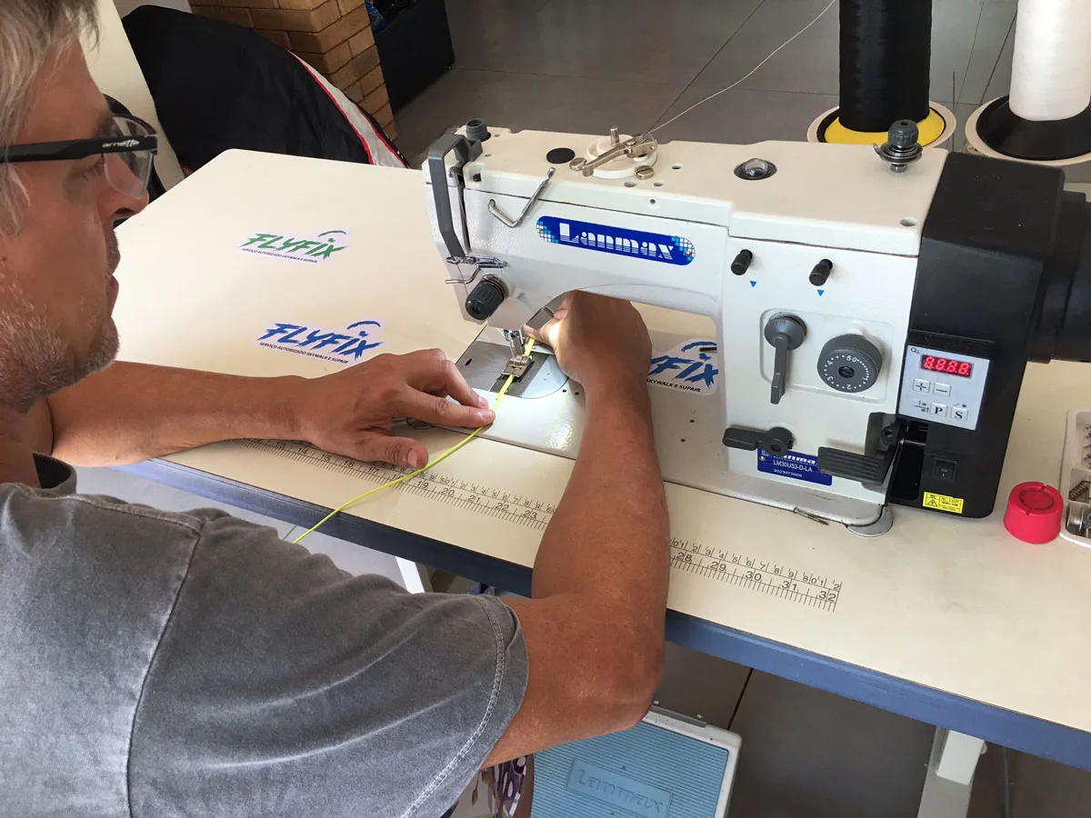 Flyfix manutenção de parapentes